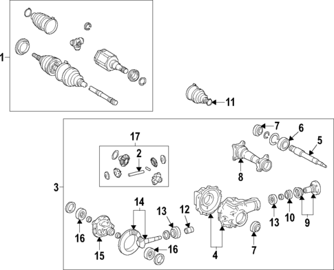 Differential for 2025 Toyota Sequoia #0