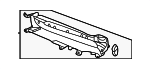 PAD121754AOK1 - Belts &amp; Cooling: Radiator Support Air Deflector for Porsche Image