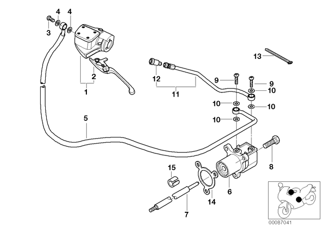 21522332604 - : Gasket Ring - 6.2X9.9-Al for BMW-Motorrad Image