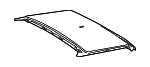 631110E260 - : Roof Panel for Lexus: RX350, RX450h Image