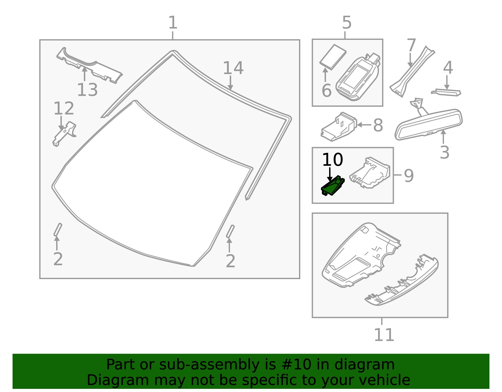KD45-67-Z06 - Lane Assist Cmra Cover - 2014-2018 Mazda | Mazda Swag
