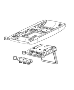 55111313AC - Electrical: A/c And Heater - Aux Control for Mopar Image