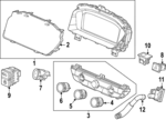 805413W0A00 - Body: Hose for Honda: HR-V Image