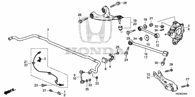 Rear Knuckle for 2017 Honda Ridgeline #0