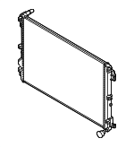 253L0GI100 - Cooling System: Auxiliary Radiator for Genesis: GV60 | Hyundai: Ioniq 5, Ioniq 6 Image