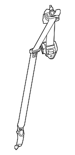 7356060290C0 - : Lap &amp; Shoulder Belt for Lexus Image