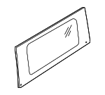 DT1Z1729710A - Body: Sliding Door Glass for Ford Image