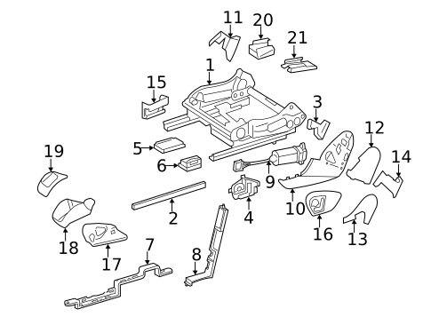 Tracks & Components for 2011 Mercedes-Benz R 350 #0