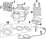 4874423AB - HVAC: Case Assembly for Dodge: Viper Image