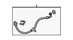 14663W0A00 - Brakes: Brake Hose for Honda Image