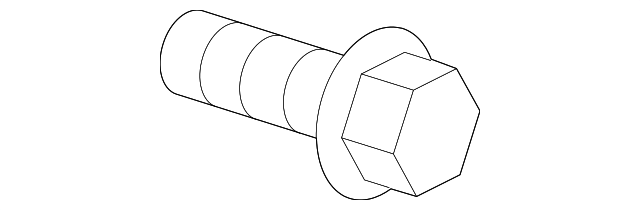 Axle Assembly Bolt 11601744 GM | GMPartsDirect.com