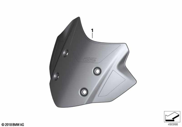 46639480604 - : Cover Instrument Cluster for BMW-Motorrad Image