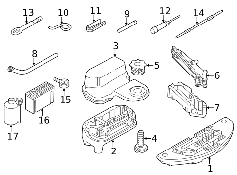 Jack & Components for 2013 Audi A8 Quattro #0
