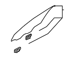 82410T6010 - Body: Door Glass for Hyundai Image