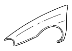 25661855 - Body: Fender for Pontiac: Bonneville Image