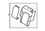 JL1Z7866801D - Body: Seat Back Pad for Ford: Expedition Image