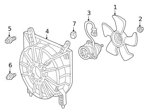 Cooling Fan for 2000 Honda S2000 #0