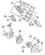 4238682 - : Caliper Piston Seal for Mopar Image