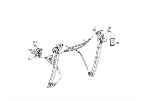 Window Lifter for 2021 Mercedes-Benz C 63 AMG&reg; #0
