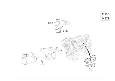 Shielding and Damping to Engine, Transmission, Front Axle Differential for 2016 Mercedes-Benz GLE63 AMG S #0