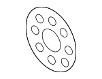 WHT003351 - Engine: Vibration Damper Shim for Audi Image