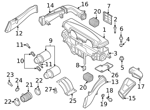 Air Intake for 2011 Audi R8 #0