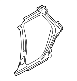 4F9809404 - : Inner Pillar for Audi: A6 Quattro Image