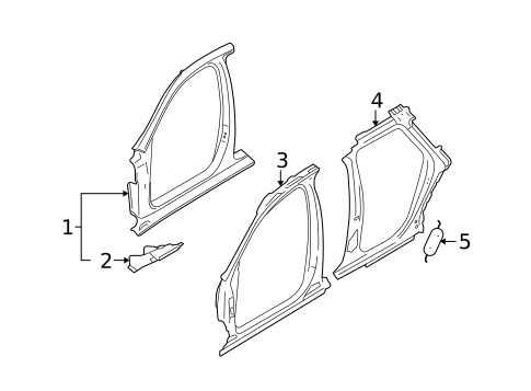 Aperture Panel for 2011 Audi A6 Quattro #0