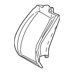 7155111010 - Body: Seat Back Pad for Lexus: LC500, LC500h Image