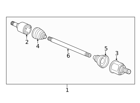 Drive Axles for 2024 INFINITI QX50 #2