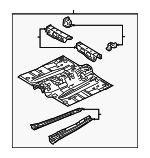 BPY05360XJ - Body: Front Floor Pan for Mazda Image