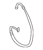 977632C610 - HVAC: Suction Hose for Hyundai: Tiburon Image