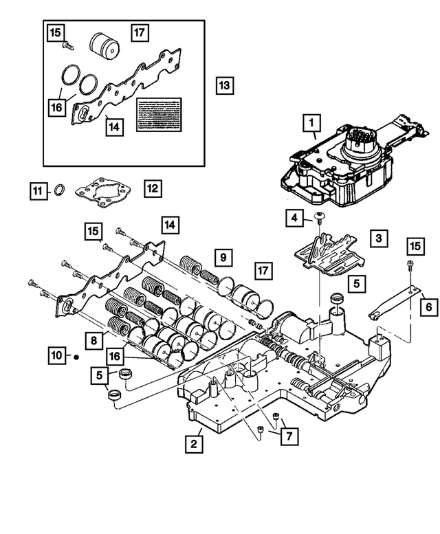 68002342AG - Automatic Transmission Multi-Speed: Transmission Solenoid for Mopar Image
