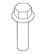 6102233AA - Engine: Mount Brace Screw for Chrysler: 200, Sebring | Dodge: Avenger, Journey | Ram: 1500, 1500 Classic Image