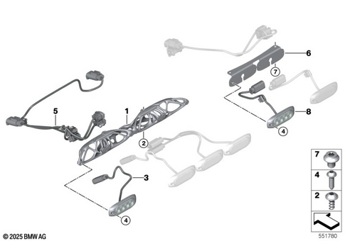 Signalling Light (Authorities) for 2020 BMW-Motorrad R 1250 RT #0