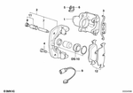 34351182064 - : Brake Pad Wear Sensor for BMW Image