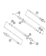 83500184 - Front Suspension &amp; Drive: Stub Shaft, Right Or Left for Mopar Image
