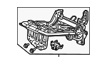 82136THRA02 - Body: Cushion Frame for Honda: Odyssey Image