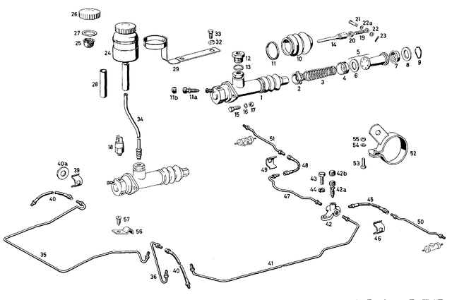 1204200332 - : Brake Fluid Line for Mercedes-Benz Image
