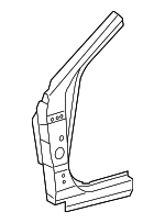 6110833909 - Body: Hinge Pillar Reinforced for Lexus: ES300h, ES350 Image