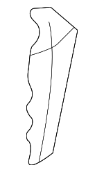 61665AA010 - Body: Anchor Plate for Toyota: Solara Image