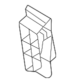 KD4561A13 - HVAC: Cover Plate for Mazda: 3, 6, CX-5 Image