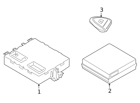 Anti-Theft Components for 2011 Porsche Boxster #0