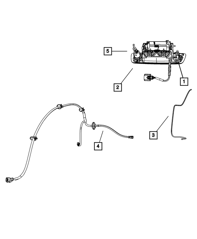 56054164AD - Electrical: Camera for Mopar Image