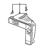 12566157 - Engine: Air Filter Housing for Buick: Century, Regal | Chevrolet: Impala, Monte Carlo | Pontiac: Grand Prix Image