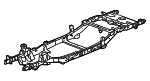 8152117660 - Body: Frame Assembly for Isuzu Image