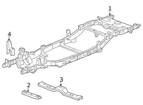 Frame & Components for 2006 Isuzu i-350 #0