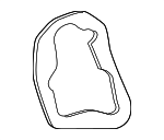 63217242154 - Electrical: Tail Lamp Seal for BMW Image