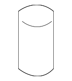 21096420 - Body: Trunk Lid Bumper for Saturn: Ion, SC, SC1, SC2 Image