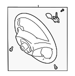 4510002281B0 - : 2003-2008 Toyota - Steering Wheel for Toyota: Corolla, Matrix Image